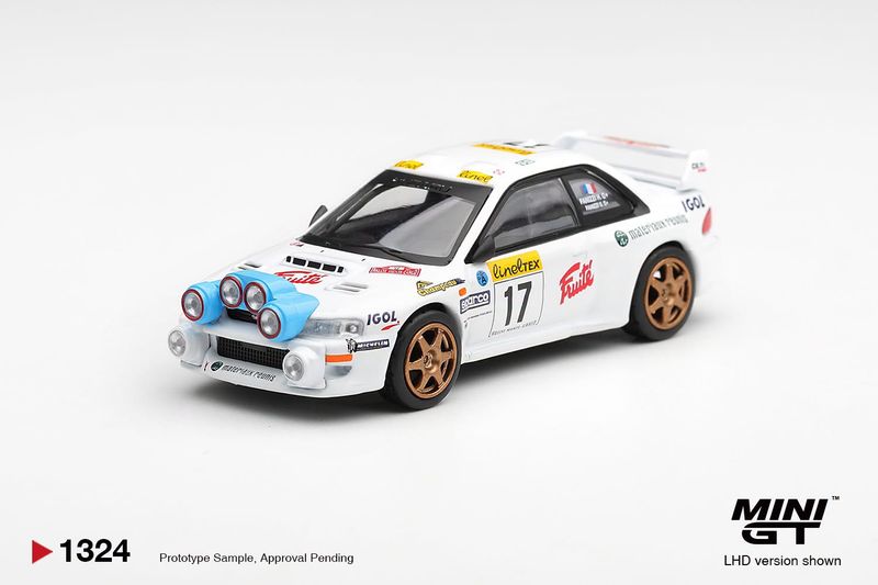 1:64 Mini GT - 1999 Subaru Impreza WRC98 #17 Rally Monte Carlo *Blister packaging*