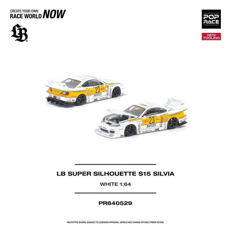 1:64 Pop Race Limited - LB Super Silhouette S15 Silvia