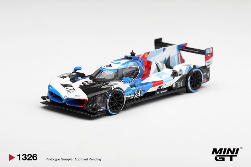 1:64 Mini GT - 2024 BMW M Hybrid V8 GTP #24 BMW M Team RLL Daytona 24 hrs