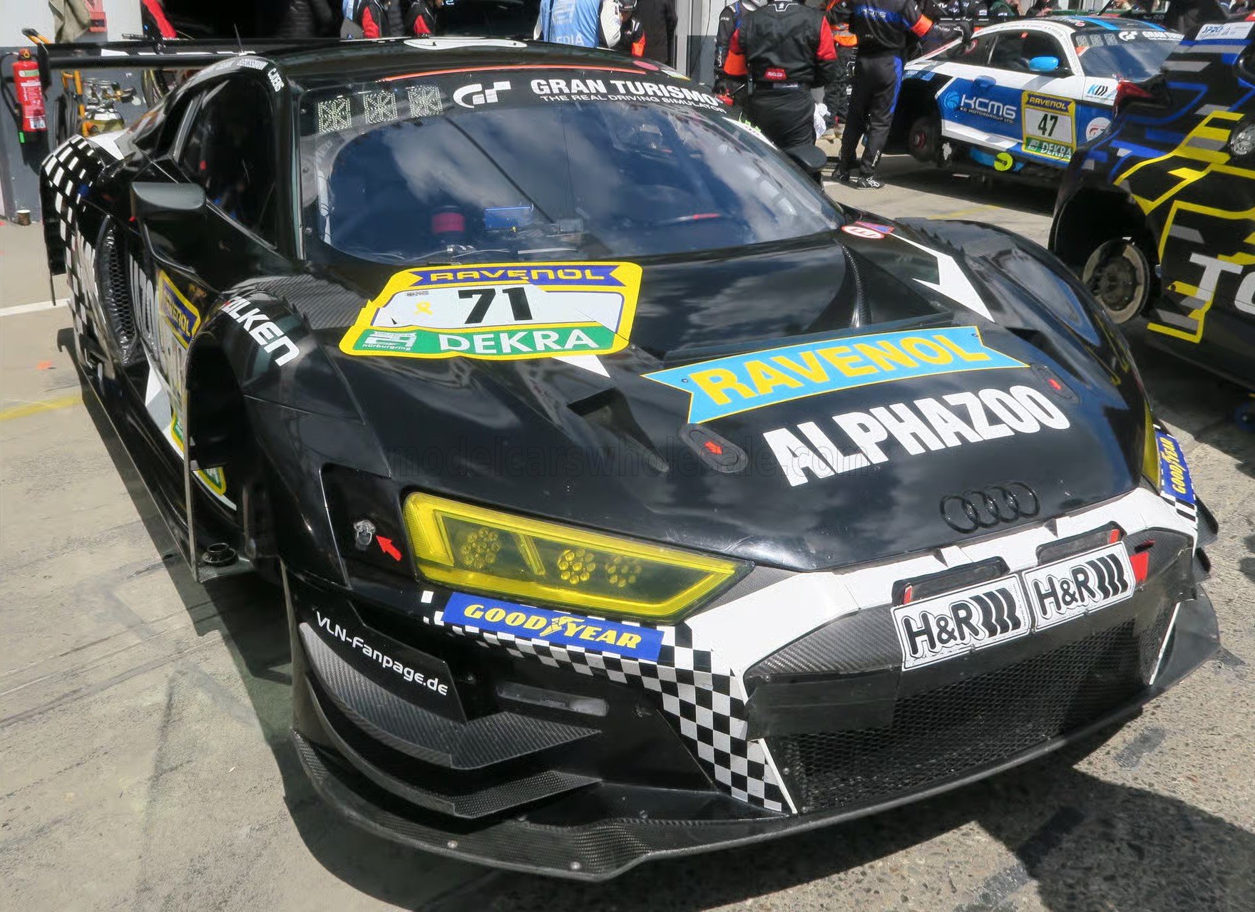1:43 Spark - Audi R8 LMS GT3 Evo II Team Juta Racing #71 24h Nürburgring 2026 O. Blank - P. Kaffer - B. Grossmann - C. Jöns