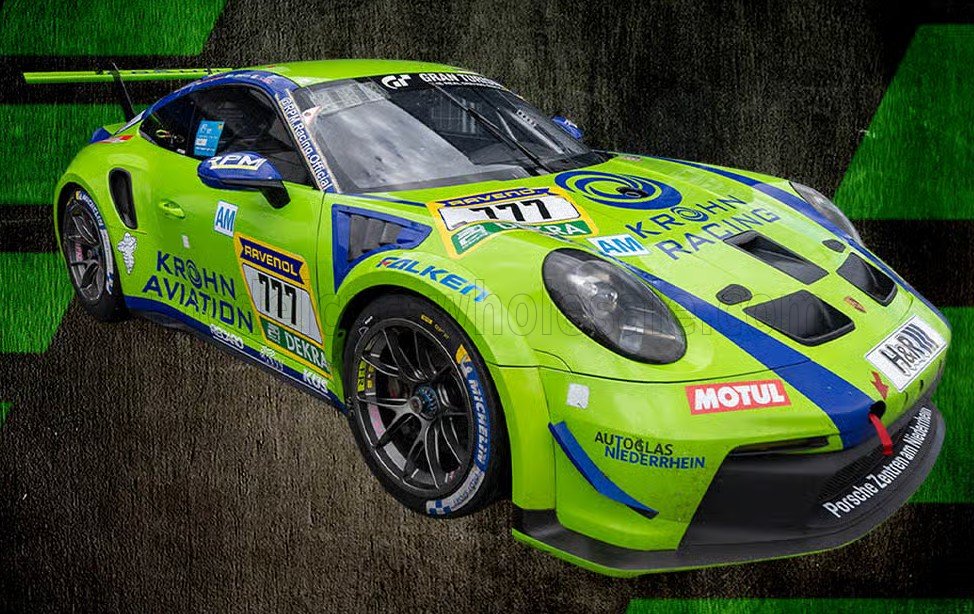 1:43 Spark - Porsche 911 (992) GT3 Cup Team RPM Racing #777 24h Nürburgring 2026 T. Krohn - N. Jonsson - P. Hamprecht - P. Huisman