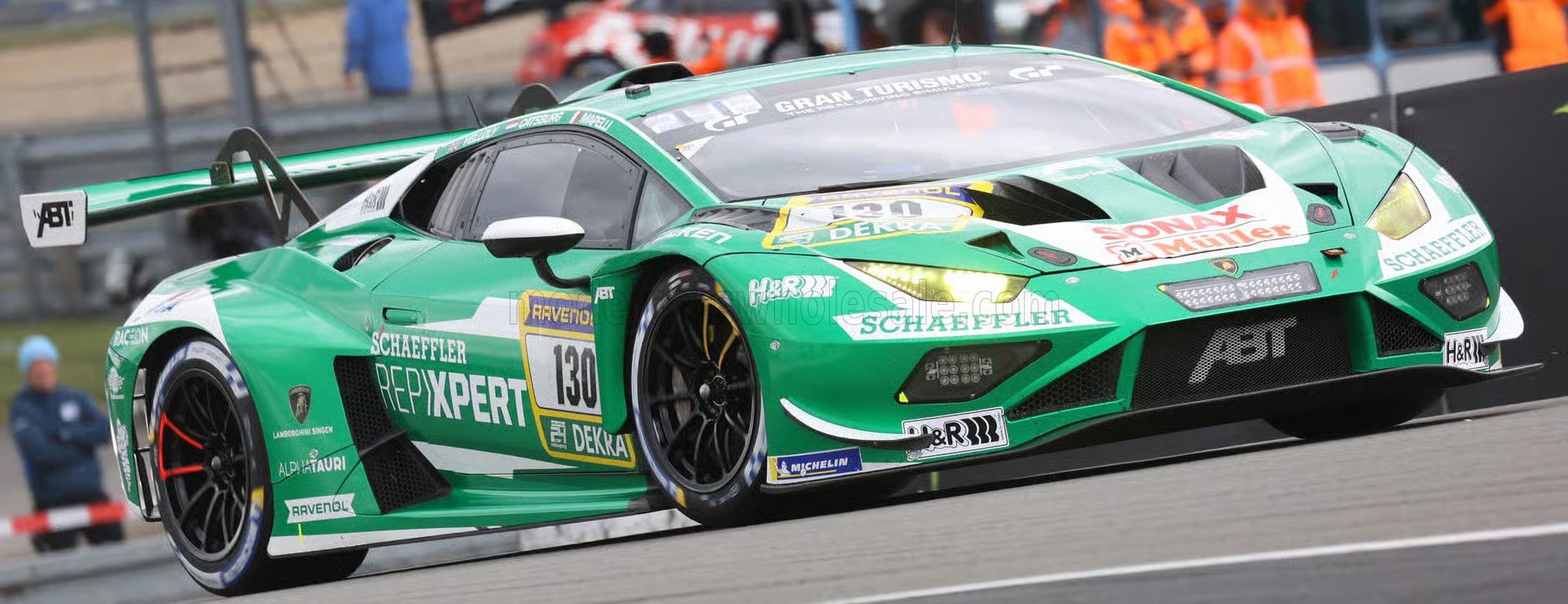 1:43 Spark - Lamborghini Huracán GT3 EVO2 Team Abt #130 24h Nürburgring 2026 M. Mapelli - N. Catsburg - N. Yelloly