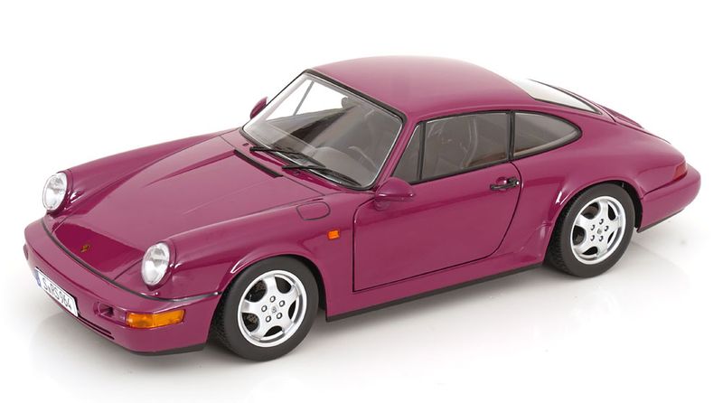 1:12 KK Scale - Porsche 911 (964) RS mit Cup Felgen 1992 rubin rot