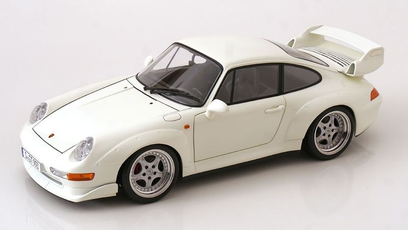 1:12 KK Scale - Porsche 911 (993) GT2 mit Speedline Felgen 1996 weiß