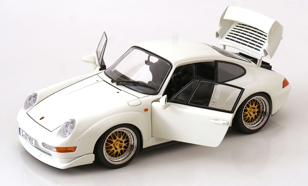 1:12 KK Scale - Porsche 911 (993) GT2 mit BBS Felgen 1996 weiß