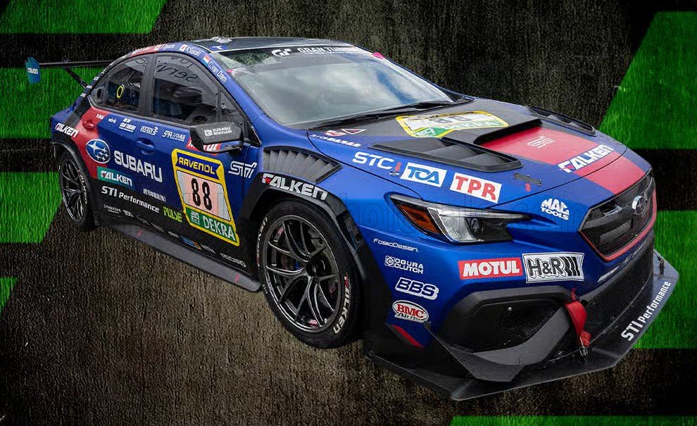 1:43 Spark - Subaru WRX Team Subaru Tecnica International #88 24h Nürburgring 2026 C. van Dam - K. Sasaki - T. Iguchi - R. Kubo