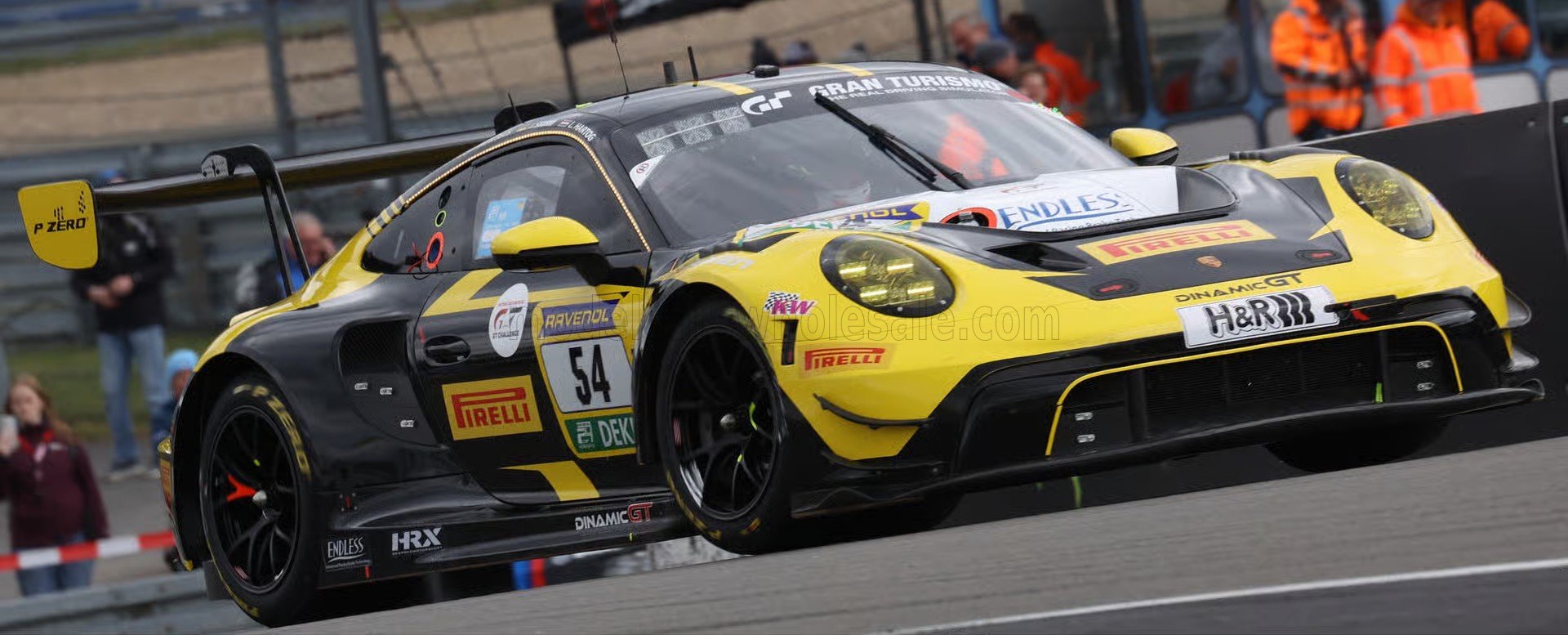1:43 Spark - Porsche 911 (992) GT3 R Evo26 Team Dinamic GT #54 7th 24h Nürburgring 2026 B. Buus - M. K. Christensen - J. Sturm - L. Hartog