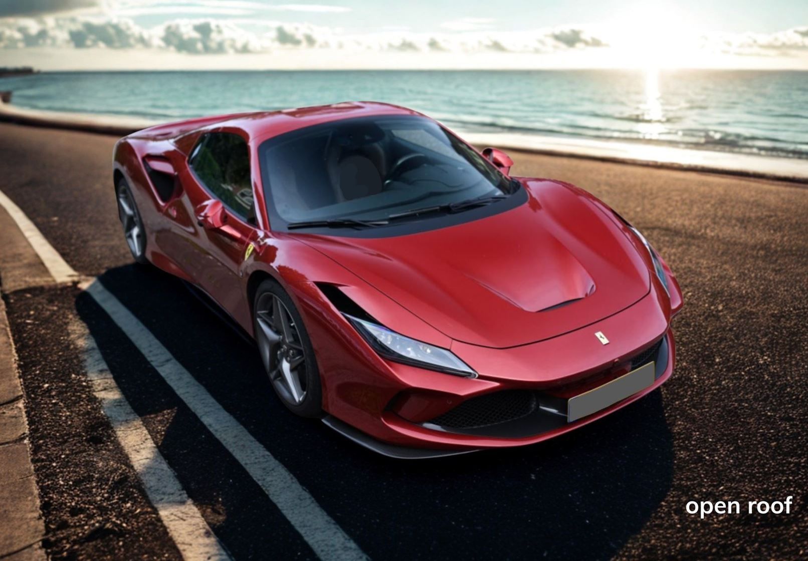 1:18 BBR - 2019 Ferrari F8 Tributo Spider Rosso Fuoco Red *Mit Vitrine*