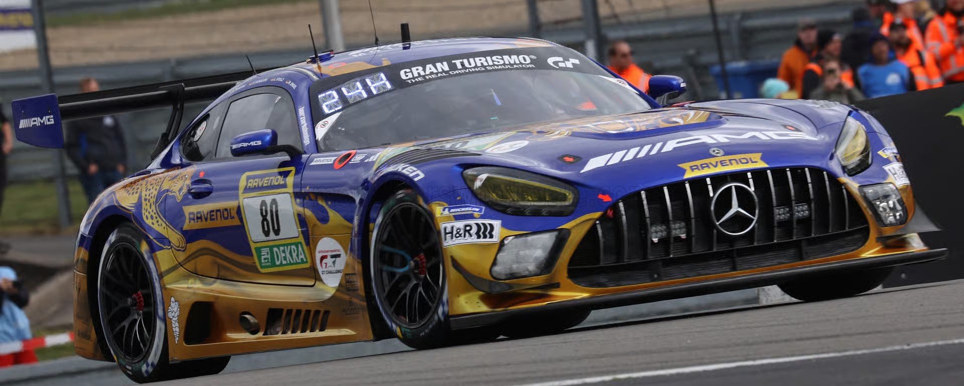 1:43 Spark - Mercedes-AMG GT3 Team Ravenol #80 Winner 24h Nürburgring 2026 M. Engel - L. Stolz - F. Schiller - M. Martin