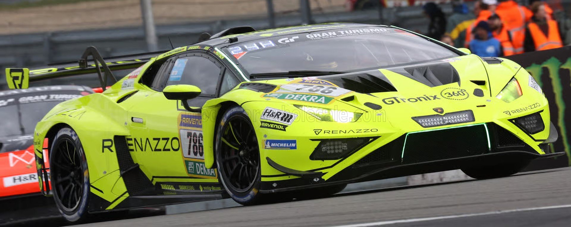 1:43 Spark - Lamborghini Huracán GT3 EVO2 Team Renazzo Motorsport #786 24h Nürburgring 2026 S. Nana - C. Breuer - D. Schmidtmann - T. Mutsch