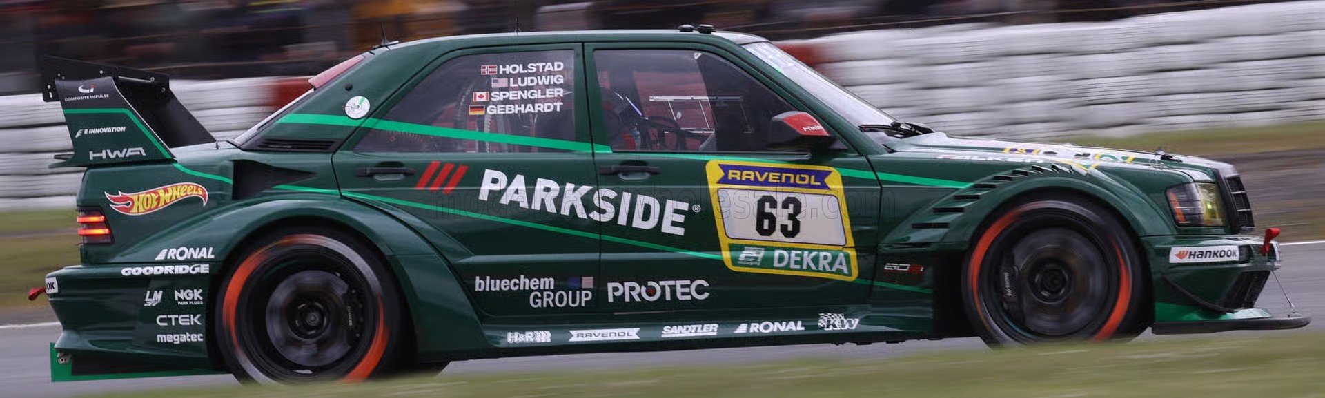 1:43 Spark - HWA Evo R Team HWA Engineering Speed #63 24h Nürburgring 2026 A. Adelson - L. D. Arnold - J. Green - R. van der Zande