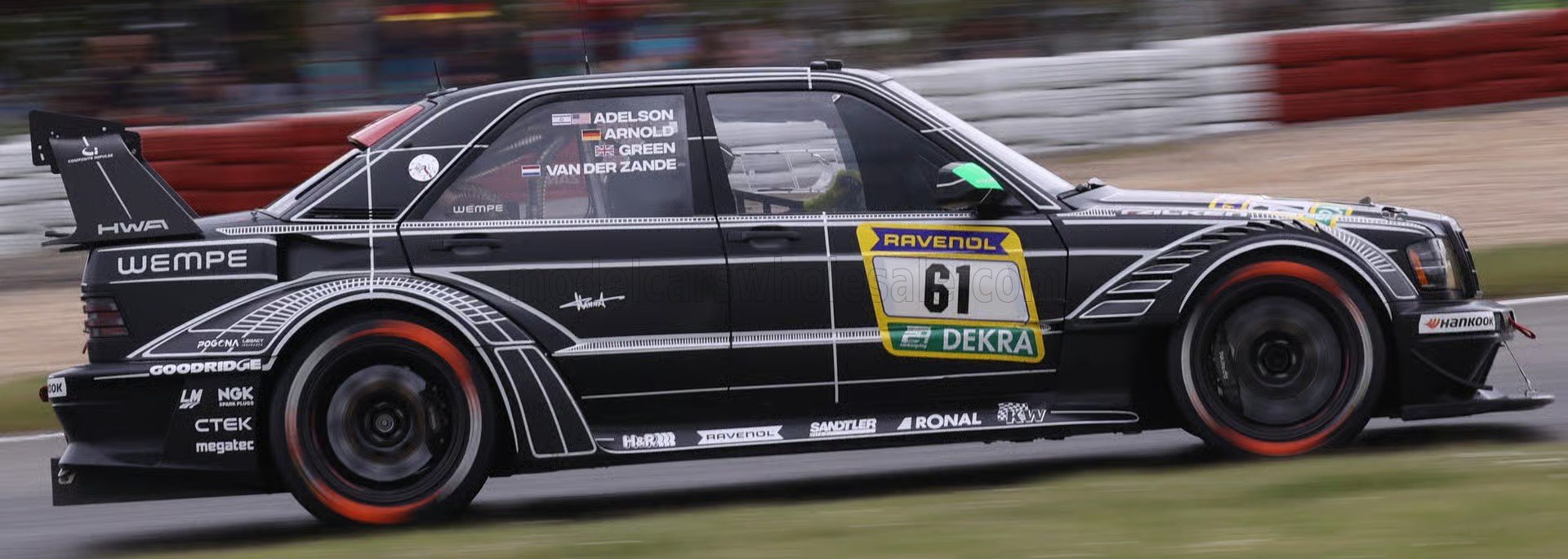 1:43 Spark - HWA Evo R Team HWA Engineering Speed #61 24h Nürburgring 2026 C. Gebhardt - E. Holstad - P. Ludwig - B. Spengler