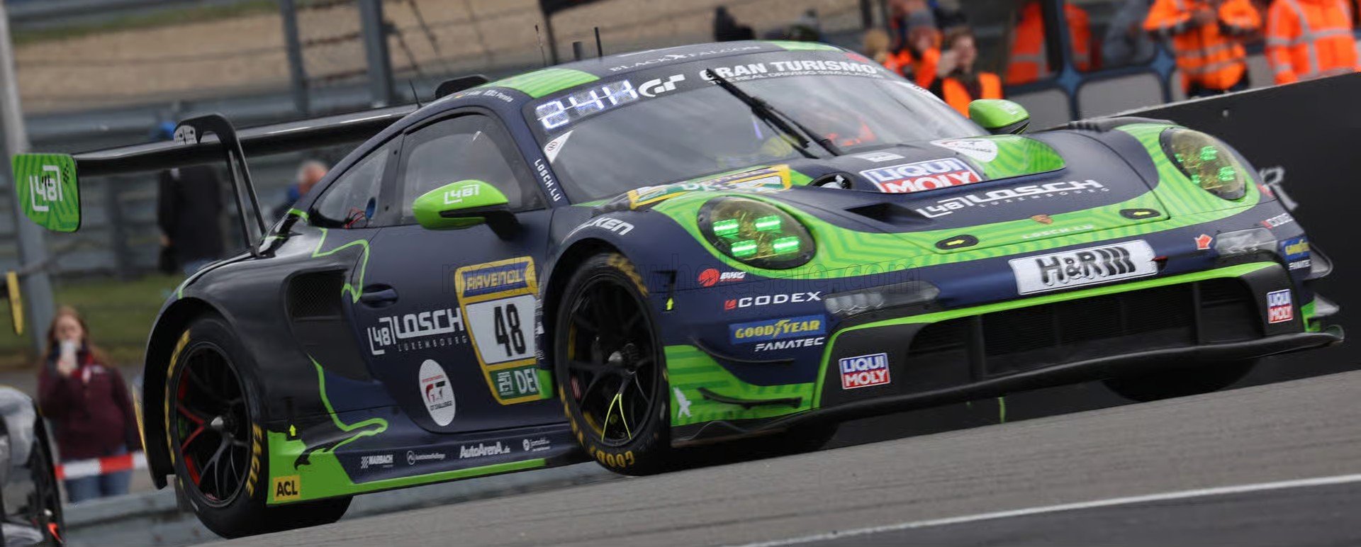 1:43 Spark - Porsche 911 (992) GT3 R Evo26 Team Losch Motorsports by Black Falcon #48 24h Nürburgring 2026 D. Arrow - P. Assenheimer - T. Müller - D. Pereira