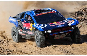 1:43 Spark - Ford Raptor T1+ #228 12th Rally Dakar 2026 M. Guthrie - K. Walch