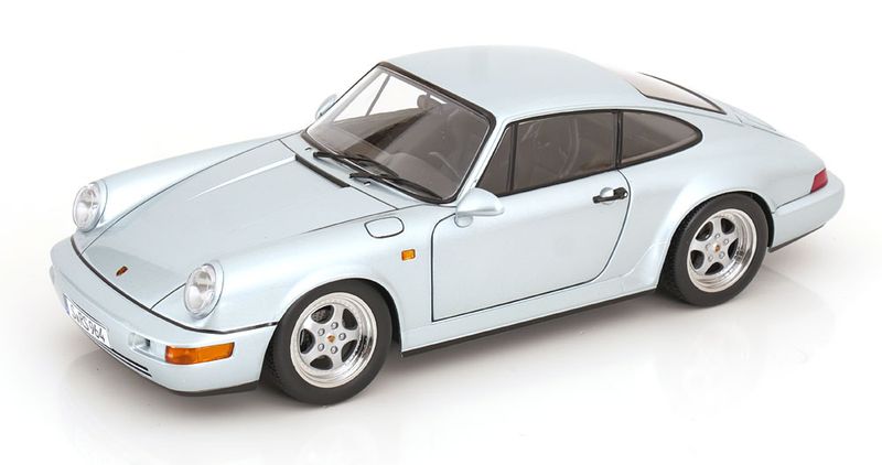 1:12 KK Scale - Porsche 911 (964) RS mit Speedline Felgen 1992 polar-silber