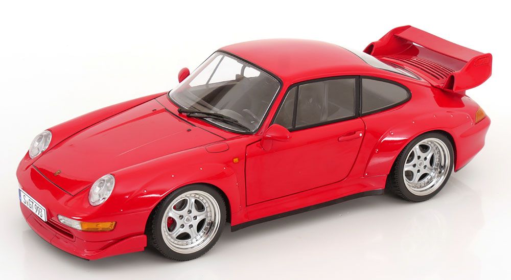 1:12 KK Scale - Porsche 911 (993) GT2 mit Speedline Felgen 1996 rot