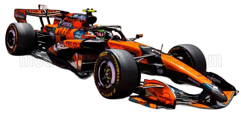 1:64 Minichamps - McLaren F1 MCL40 Team McLaren #1 Monaco GP 2026 L. Norris *1000th GP Livery*