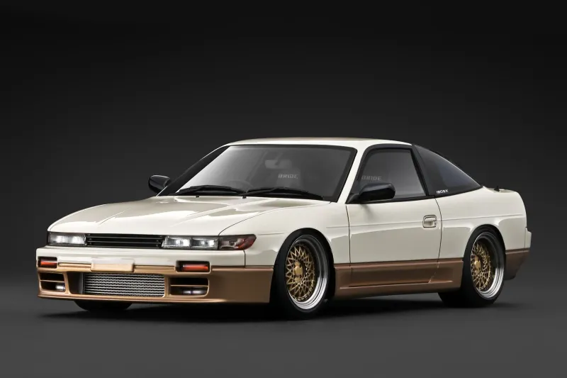 1:18 Ignition - Nissan Sileighty, white/gold