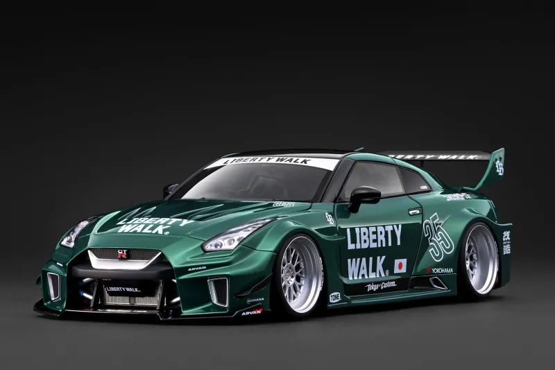 1:18 Ignition - LB-Silhouette WORKS GT Nissan 35GT-RR, green metallic