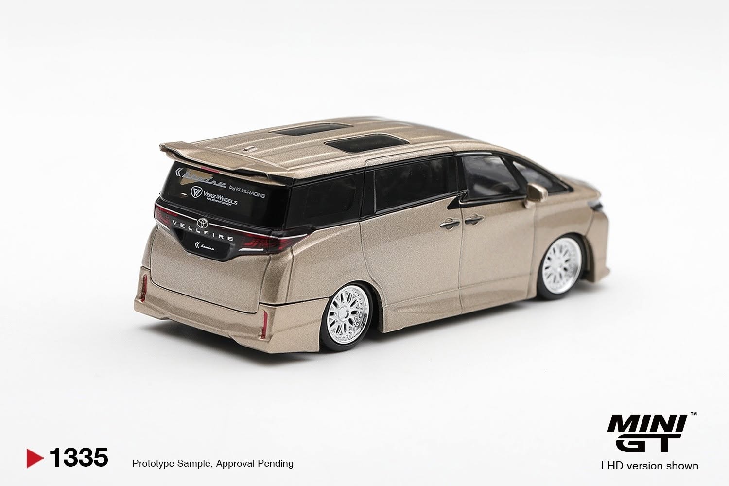 1:64 Mini GT - 2026 Toyota Vellfire 40, Kuhl Gold metallic *Blister packaging*