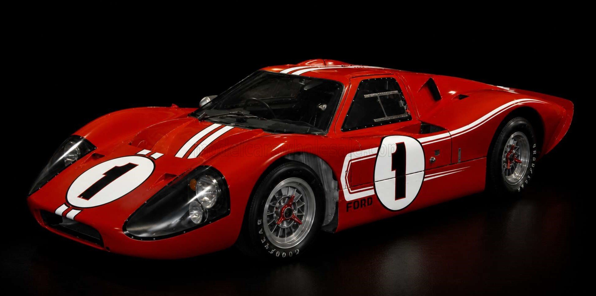 1:12 Top Marques - Ford GT40 MkIV 7.0L V8 Team Shelby American Inc. #1 Winner 24h Le Mans 1967 - A. J. Foyt - D. Gurney *Dirty Version*