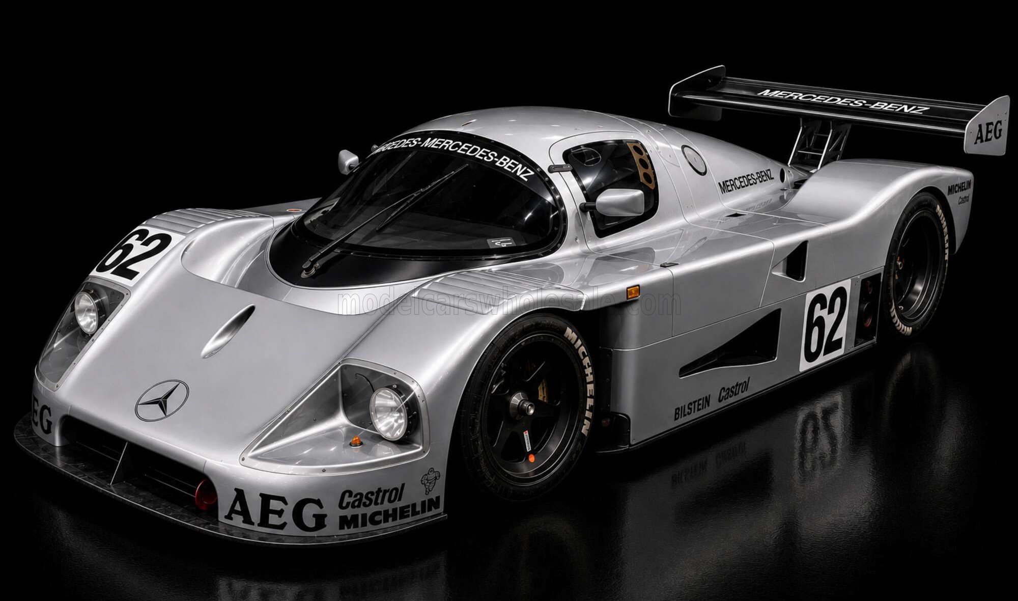 1:12 Top Marques - Mercedes-Benz Sauber C9 5.0L Turbo V8 Team Sauber Mercedes #62 5th 24h Le Mans 1989 - J. L. Schlesser - J. P. Jabouille - A. Cudini