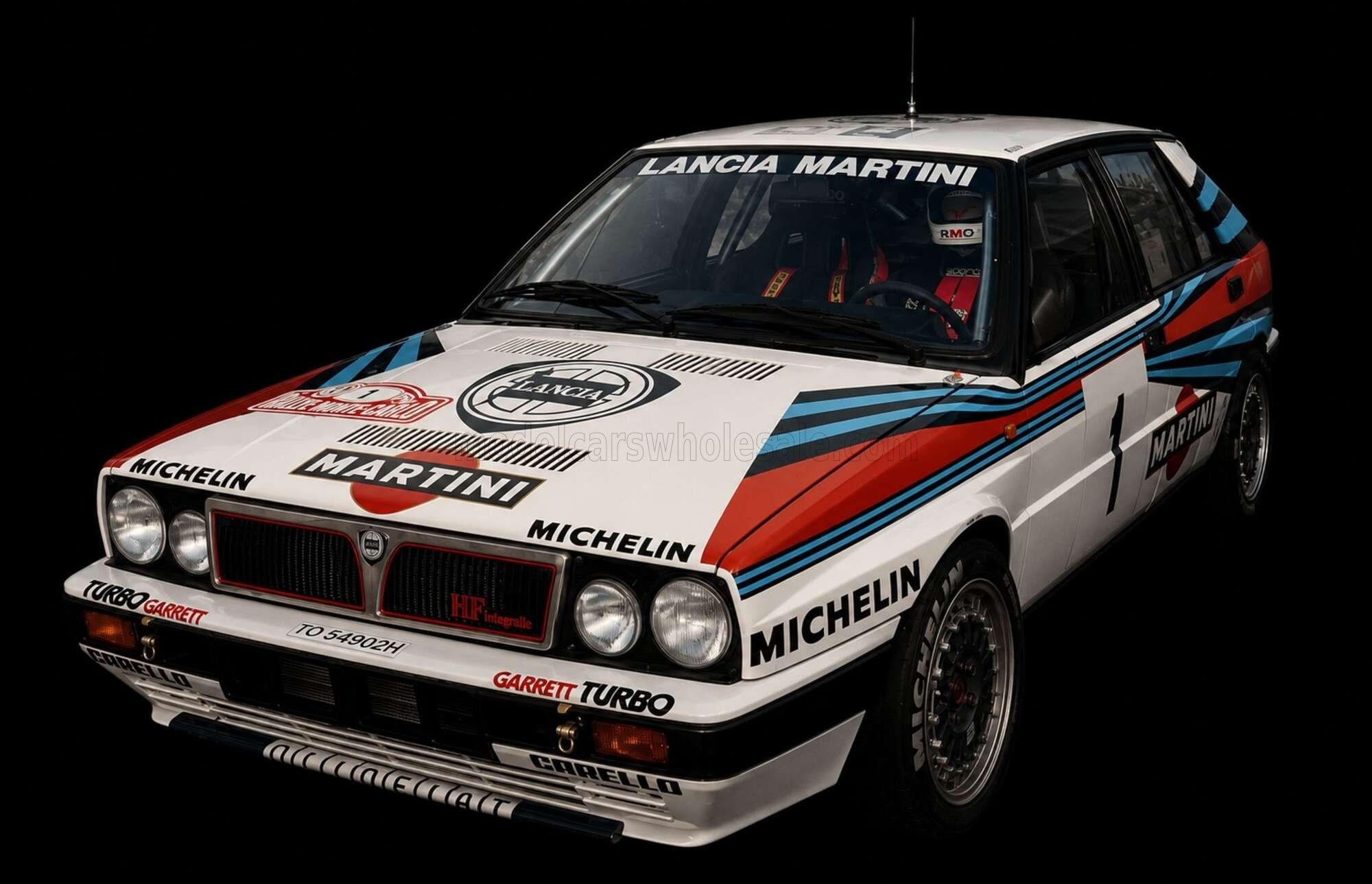 1:12 Top Marques - Lancia Delta HF Integrale Martini 8V #4 Winner Rally Monte Carlo 1989 M. Biasion / T. Siviero