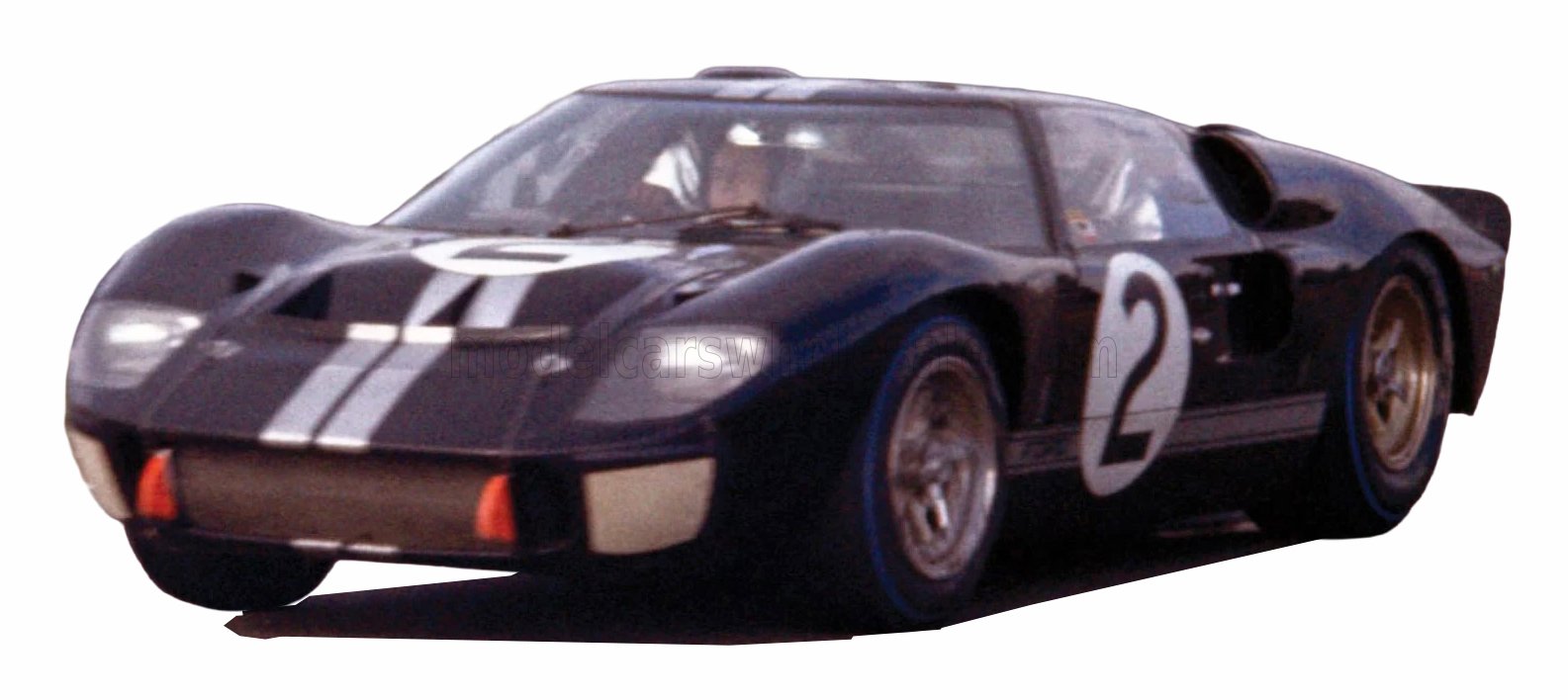 1:12 Top Marques - Ford GT40 Mk II 7.0L V8 Shelby American #2 Winner 24h Le Mans 1966 B. McLaren / C. Amon *Dirty Version*