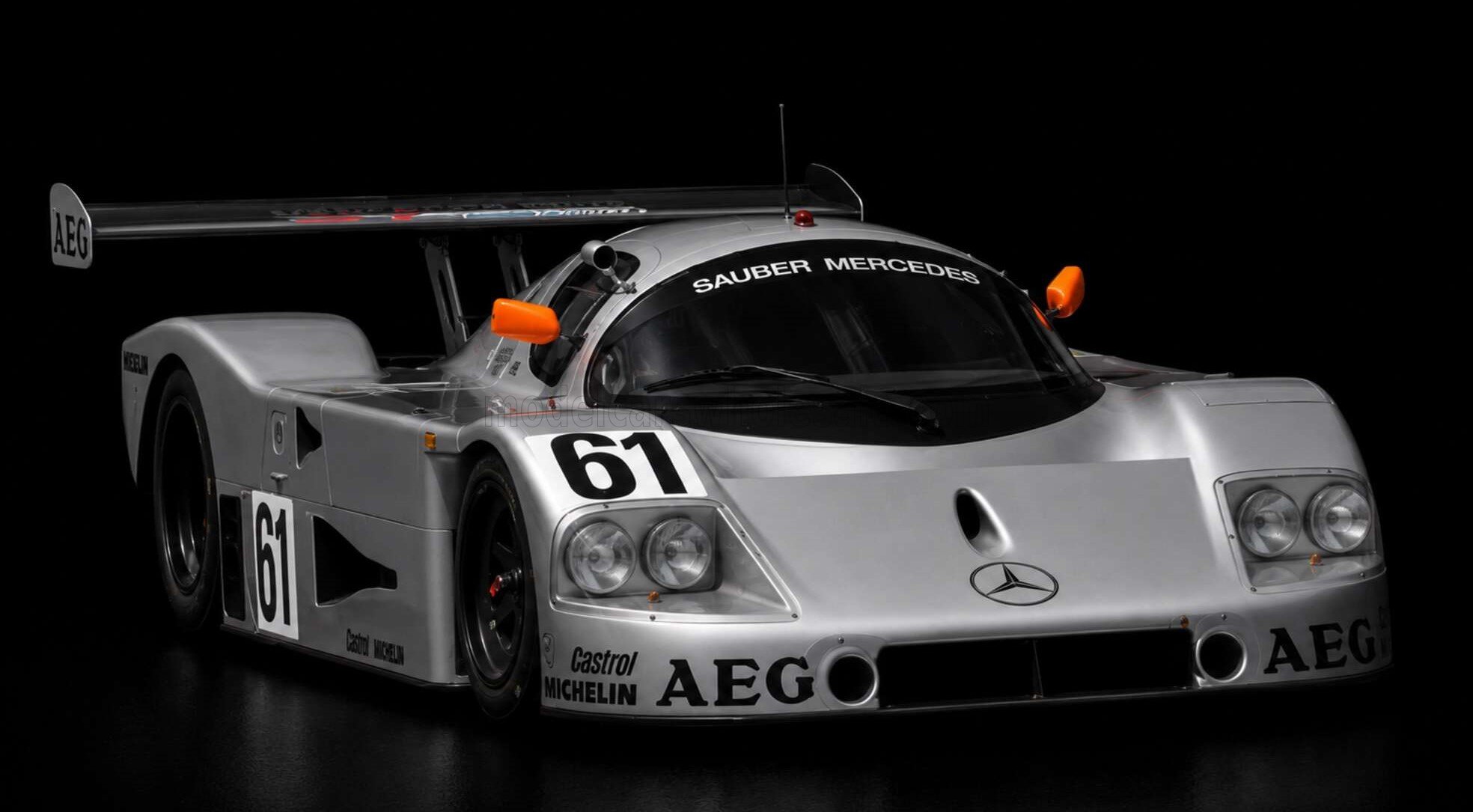 1:12 Top Marques - Mercedes-Benz Sauber C9 5.0L Turbo V8 Team Sauber Mercedes #61 2nd 24h Le Mans 1989 - M. Baldi - K. Acheson - G. Brancatelli