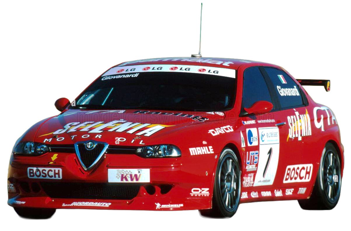 1:18 Top Marques - Alfa Romeo 156 GTA Team Nordauto Racing #1 ETCC Champion 2002 - F. Giovanardi