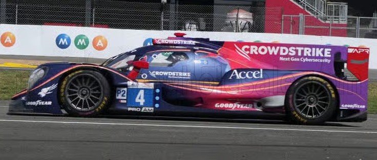 1:43 Spark - Oreca 07 Gibson GK428 4.2L V8 Team APR CrowdStrike Racing #4 Winner LMP2 Pro-Am Class 24h Le Mans 2026 - L. Heinrich - G. Kurtz - A. Quinn