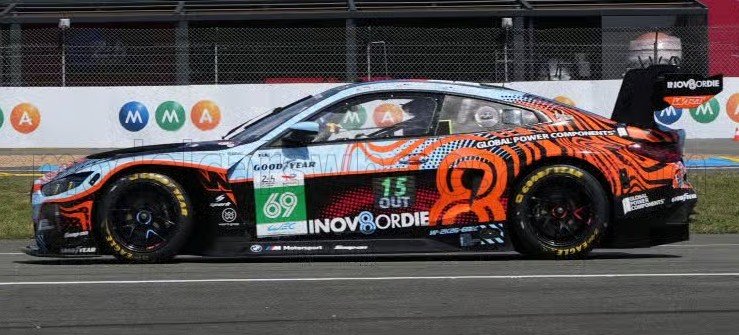 1:43 Spark - BMW 4-Series M4 GT3 Evo 3.0L Turbo LMGT3 Team WRT #69 24h Le Mans 2026 - A. McIntosh - P. Thompson - D. Harper