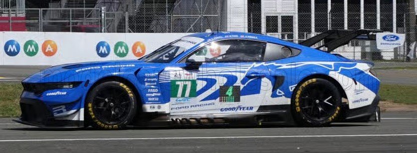 1:43 Spark - Ford Mustang GT3 5.4L V8 LMGT3 Team Proton Competition #77 24h Le Mans 2026 - E. Powell - B. Tuck - S. Priaulx