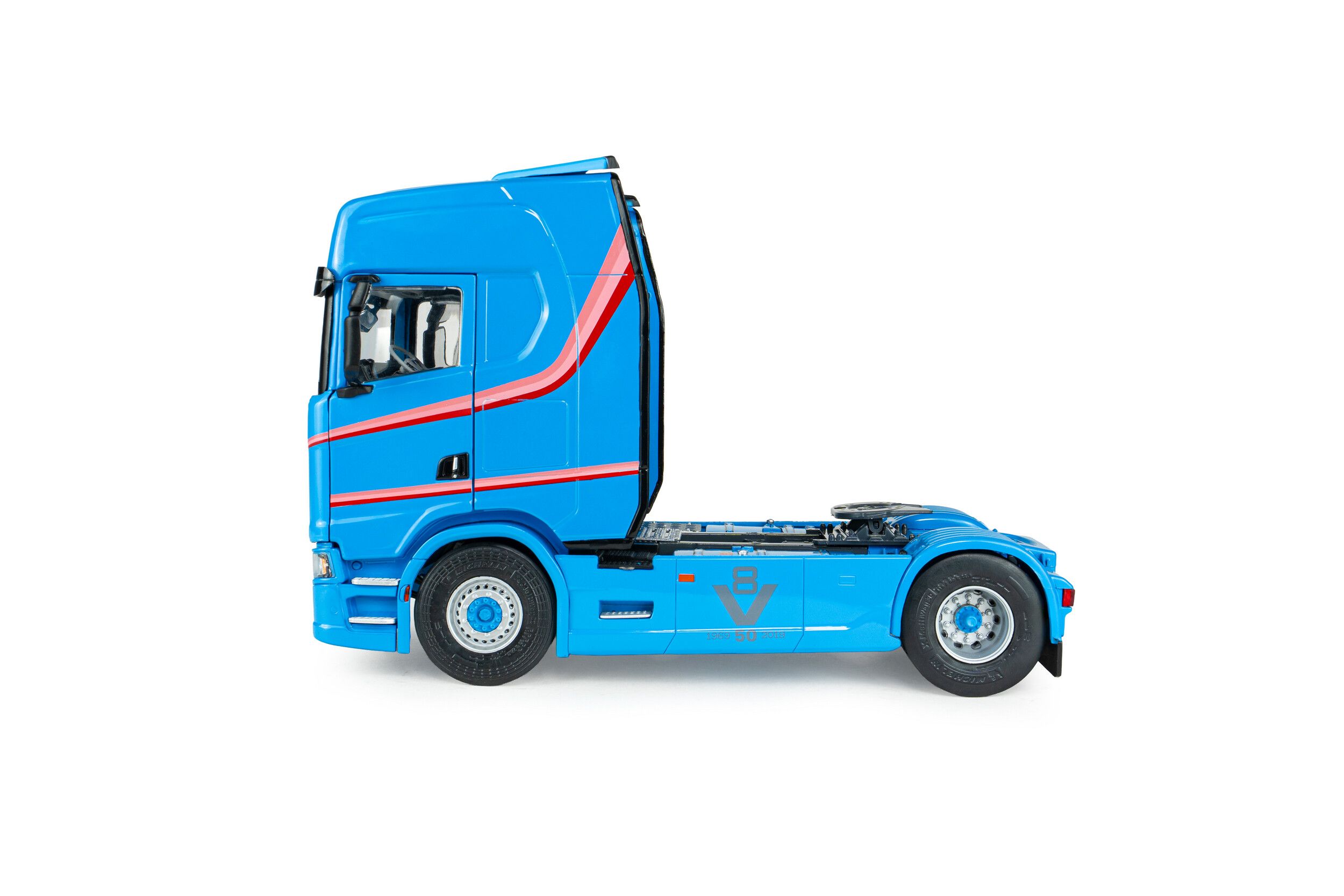 1:24 Solido - 2023 Scania 580S HighLine 113 Tribute Blue