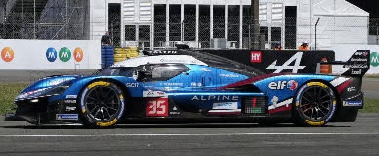 1:43 Spark - Alpine A424 3.4L Turbo V6 Team Alpine Endurance #35 24h Le Mans 2026 - A. F. Da Costa - F. Habsburg - C. Milesi