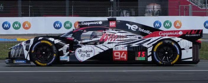 1:43 Spark - Peugeot 9X8 X6H 2.6L Turbo V6 Team Peugeot TotalEnergies #94 24h Le Mans 2026 - L. Duval - M. Jakobsen - T. Pourchaire
