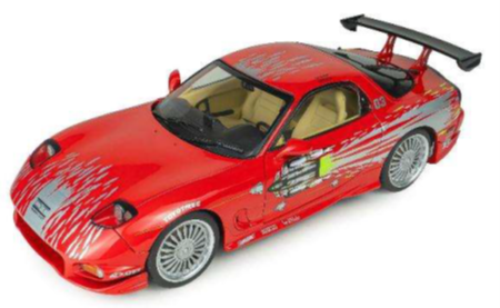 1:18 Solido - Mazda RX-7 (FD3S) *Fast and Furious* Red