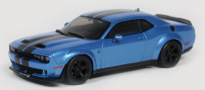 1:43 Solido - 2020 Dodge Challenger SRT Hellcat Redeye Widebody Custom Metallic Blue
