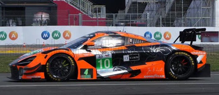 1:43 Spark - McLaren 720S GT3 Evo 4.0L Turbo V8 LMGT3 Team Garage 59 #10 24h Le Mans 2026 - Antares Au - T. Fleming - M. Kirchhöfer