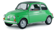 1:18 Solido - 1960 Fiat 500 Deep Green