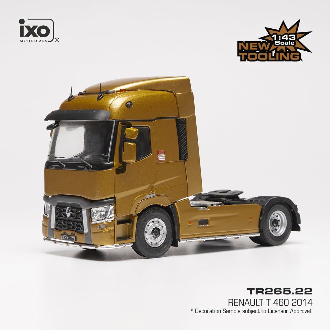 1:43 Ixo - 2014 Renault T 460 Gold 1:43 Ixo - 2014 Renault T 460 Gold