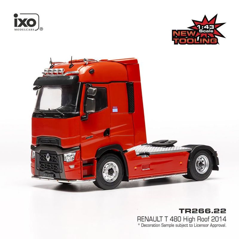 1:43 Ixo - 2014 Renault T 460 Red 1:43 Ixo - 2014 Renault T 460 Red