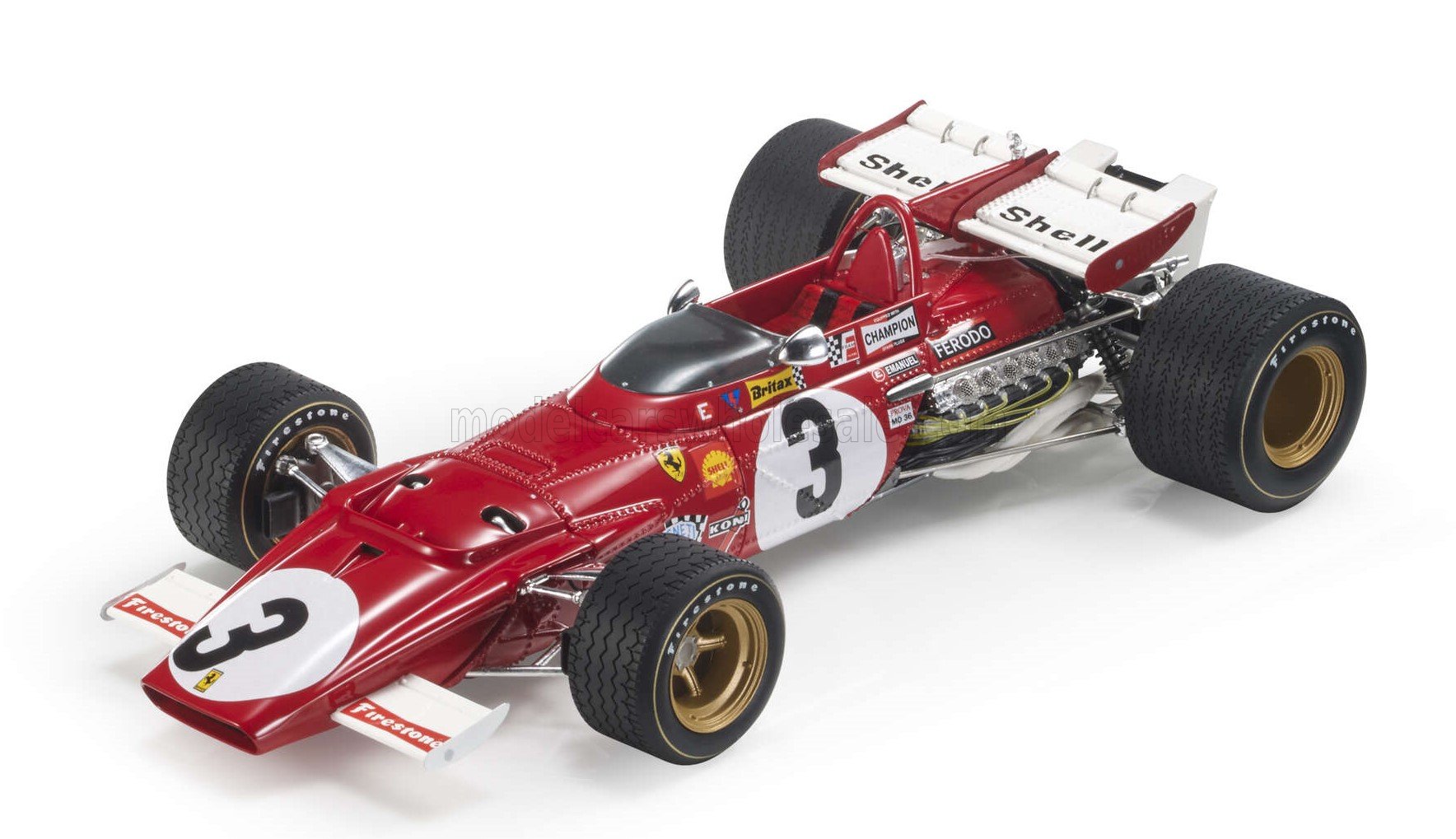 1:12 GP Replicas - Ferrari F1 312B #3 Winner Mexico GP 1970 - J. Ickx *With Driver Figure*
