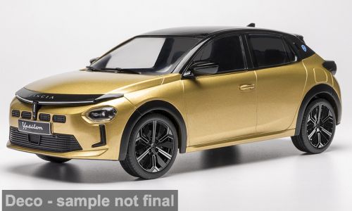 1:18 Ixo - 2025 Lancia Ypsilon Yellow/Black 1:18 Ixo - 2025 Lancia Ypsilon Yellow/Black
