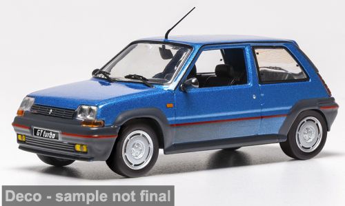 1:43 Ixo - 1985 Renault 5 GT Turbo Blue 1:43 Ixo - 1985 Renault 5 GT Turbo Blue