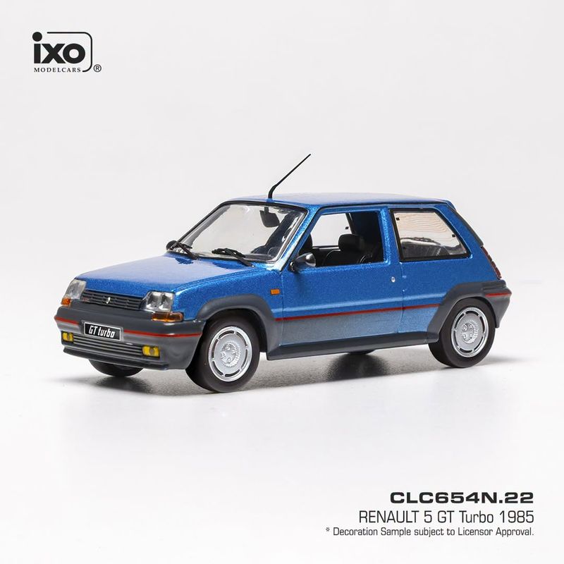 1:43 Ixo - 1985 Renault 5 GT Turbo Blue 1:43 Ixo - 1985 Renault 5 GT Turbo Blue