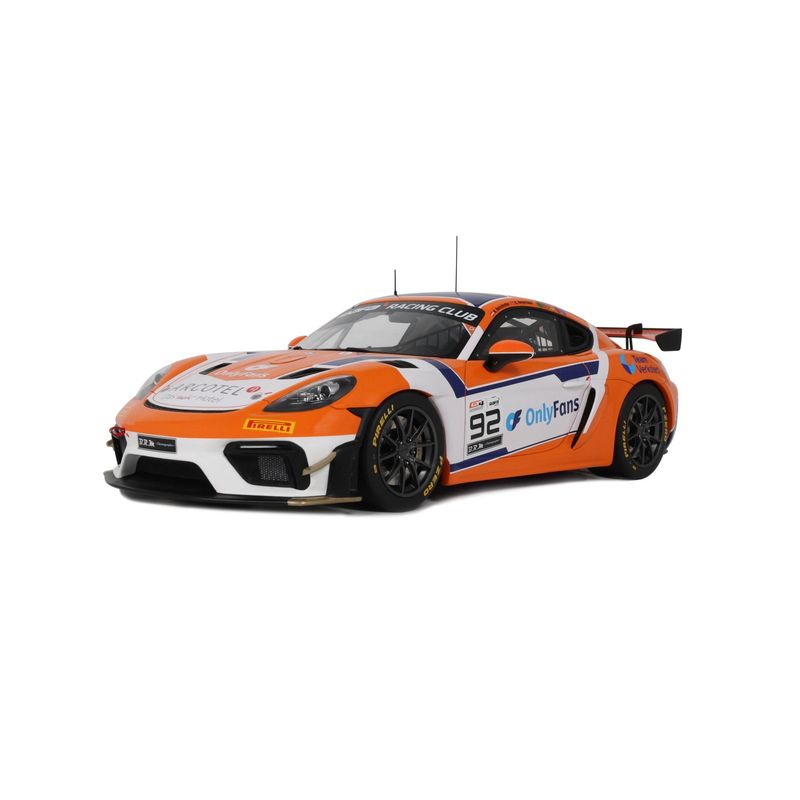 1:18 Otto Mobile - Porsche 718 Cayman GT4 RS #92 Sportclub European Series 2024 - E. Heyerdahl - N. Maloy 1:18 Otto Mobile - Porsche 718 Cayman GT4 RS #92 Sportclub European Series 2024 - E. Heyerdahl - N. Maloy