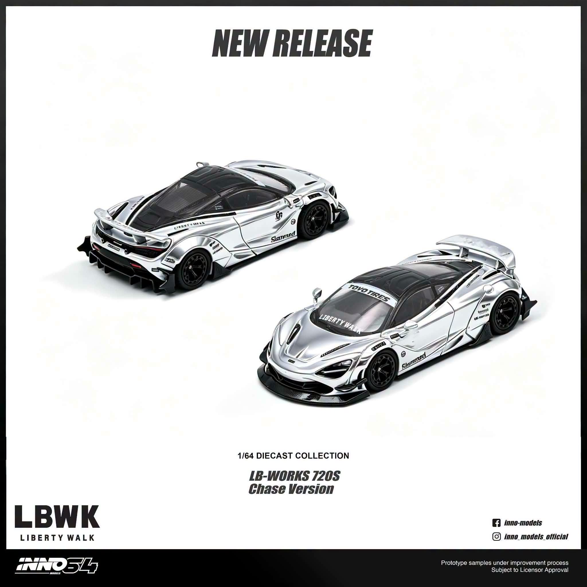 1:64 Inno64 - Liberty Walk 720S, white