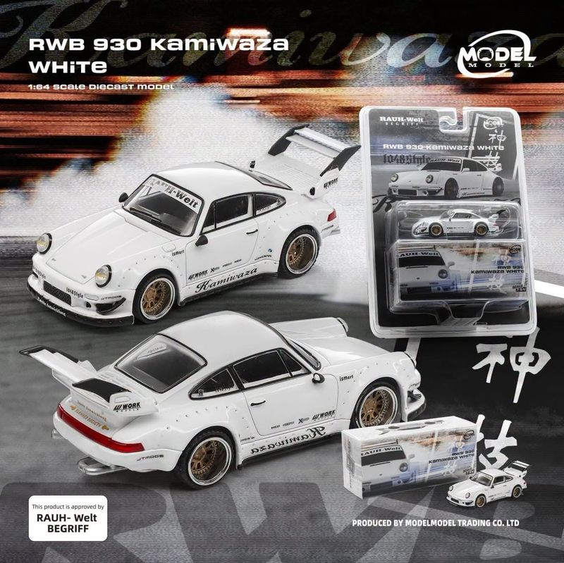 1:64 ModelModel - RWB 930, Kamiwaza white