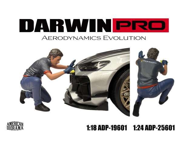 1:24 American Diorama - DarwainPro x Teckwrap Figure - 1